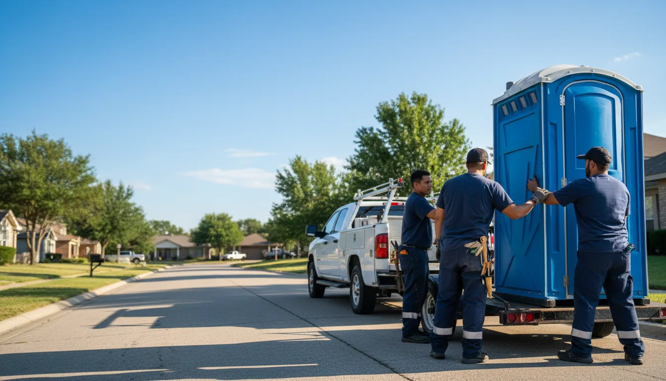 Portable Toilet Rental in Burnham, PA near me